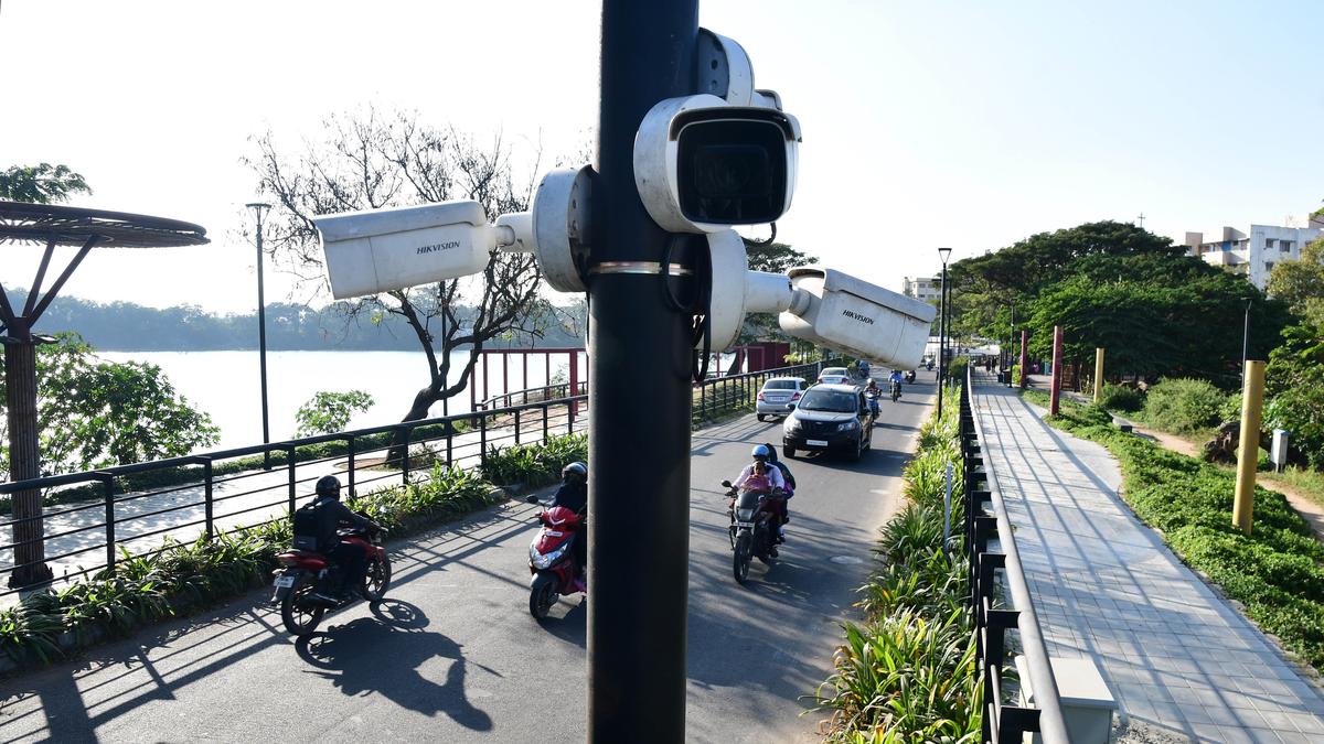 Coimbatore Corporation installs surveillance cameras at places where